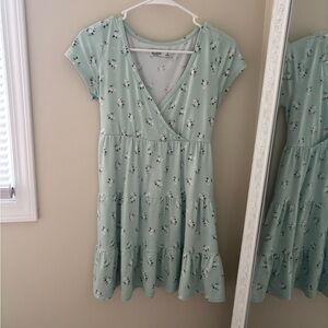 Holister Dress, Mint Green, Floral